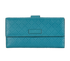 Gucci Diamond Bifold Long Wallet, &pound;150, Accessories, Blue, Leather, Front view